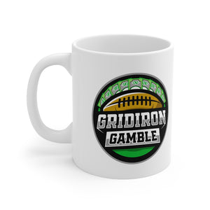 Gridiron Gamble Mug - White